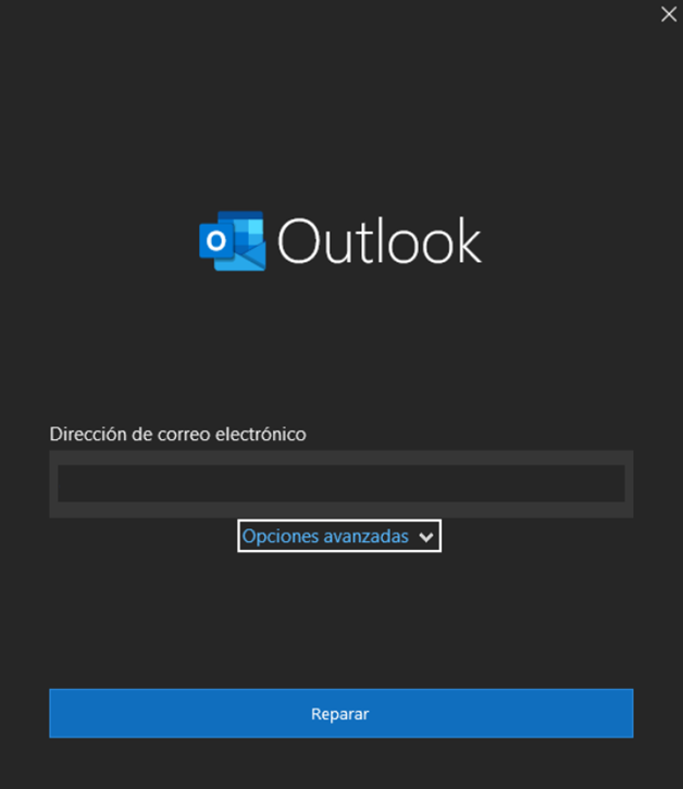 inicio de sesion outlook