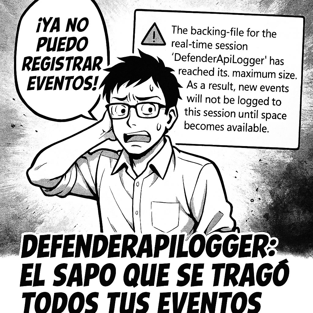 DefenderApiLogger: El sapo que se tragó todos tus eventos (y qué hacer al respecto)