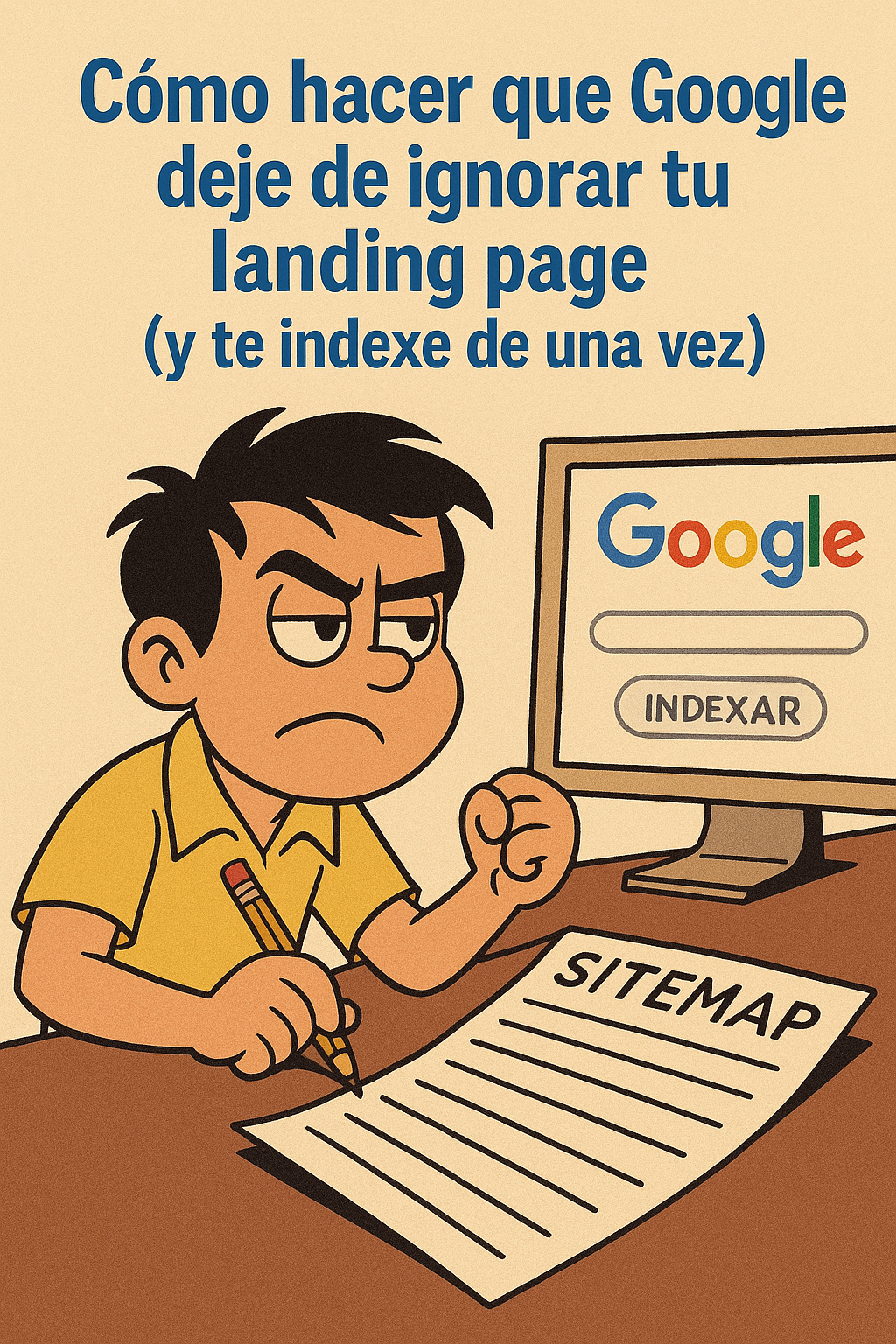 Cómo hacer que Google deje de ignorar tu landing page (y te indexe de una vez)