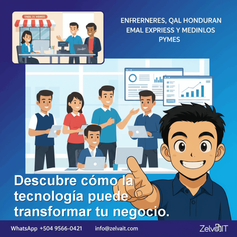 ¿Y tu negocio ya tiene asistencia técnica decente o sigue confiando en ‘el cipote que sabe de computadoras’?