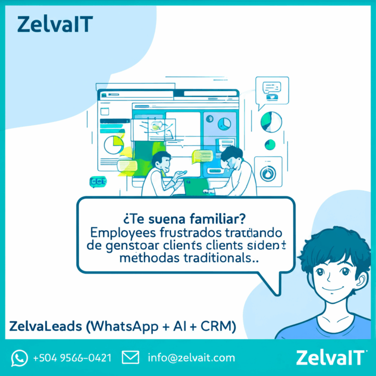 ¿Listo para llevar tu negocio al siguiente nivel con tecnología? Descubre ZelvaIT