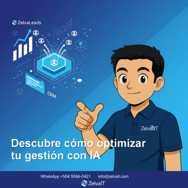 ¿Tu CRM te tiene hasta la coronilla? Probalo con IA y automación con ZelvaLeads