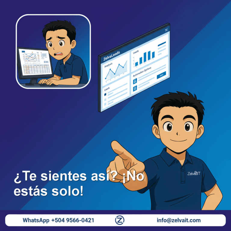 ¿Se te están yendo las ventas como agua entre los dedos? ZelvaLeads al rescate