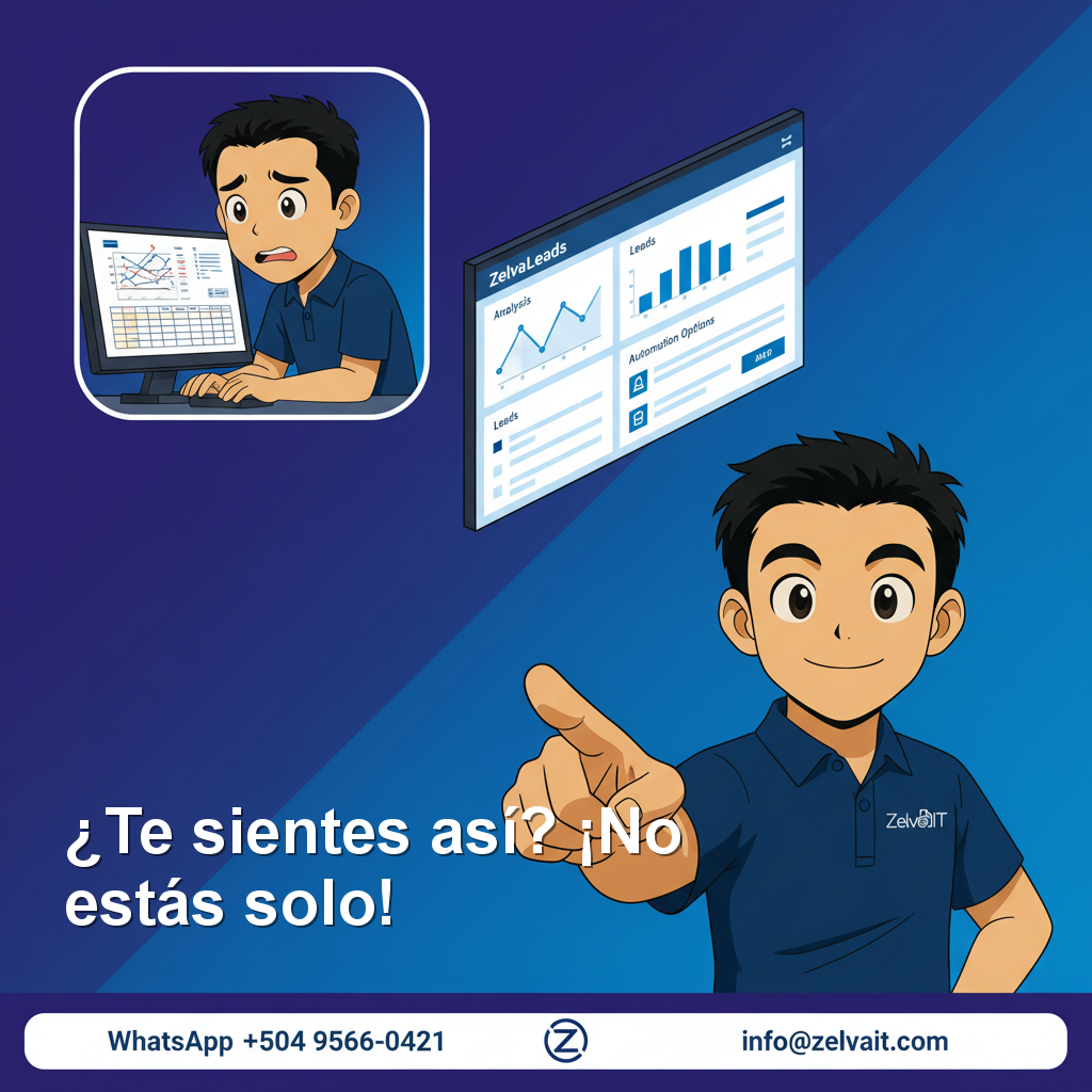 ¿Se te están yendo las ventas como agua entre los dedos? ZelvaLeads al rescate