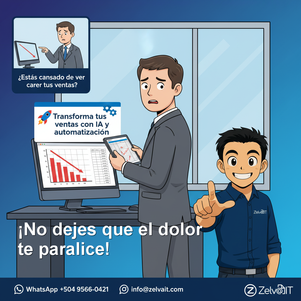 ¿Tus ventas andan a pata? Descubrí cómo ZelvaLeads puede ponerte a todo mecate