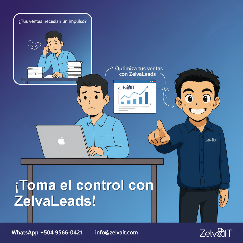 ¿Querés más ventas sin matarte? Descubrí ZelvaLeads y vendé como pro