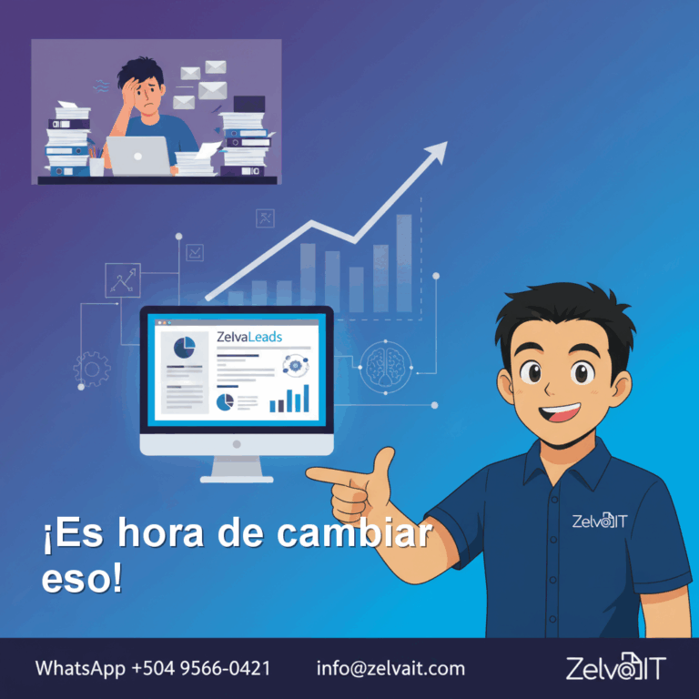 ¿Tus leads se están yendo como agua entre los dedos? Automatizá tu proceso y vendé más con ZelvaLeads