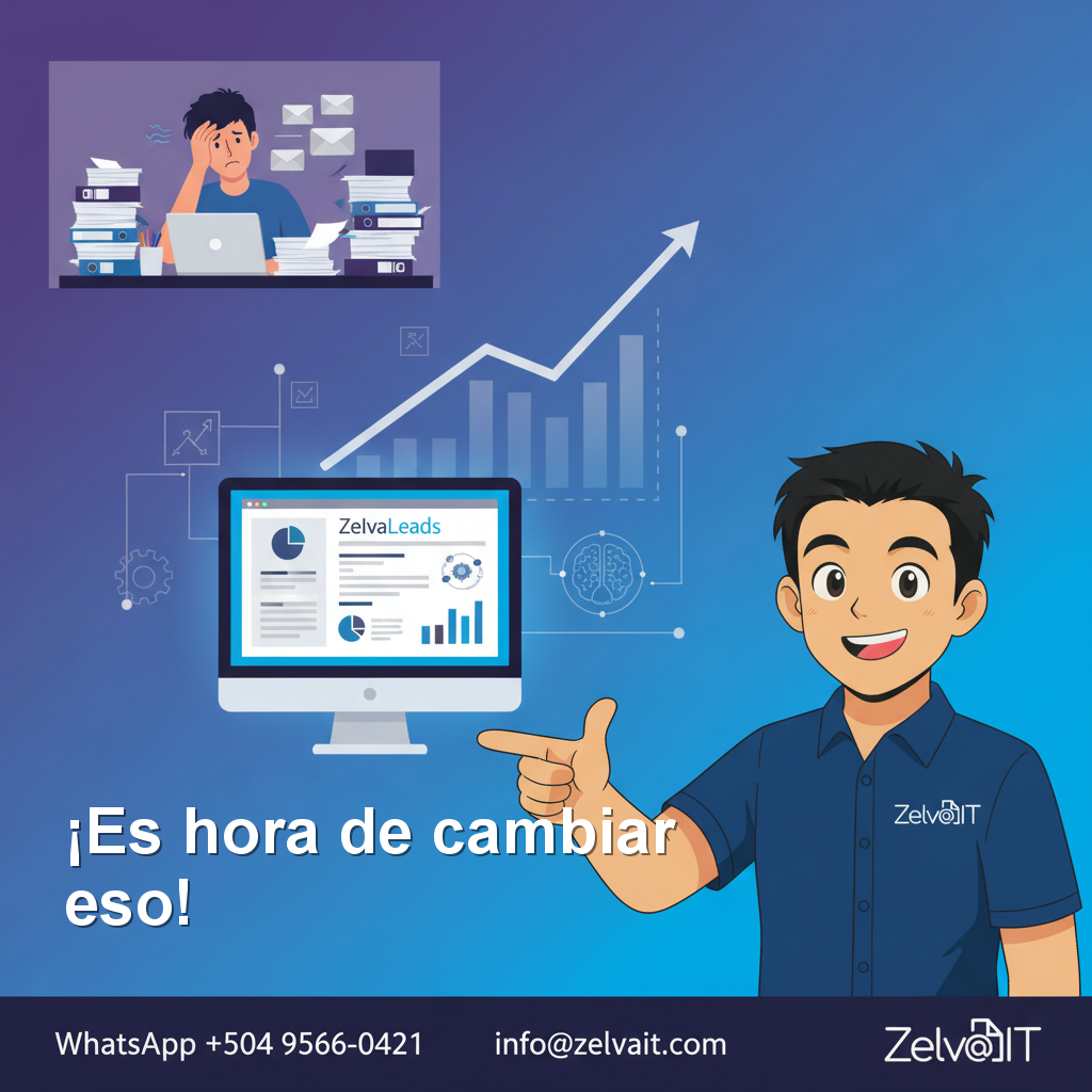 ¿Tus leads se están yendo como agua entre los dedos? Automatizá tu proceso y vendé más con ZelvaLeads