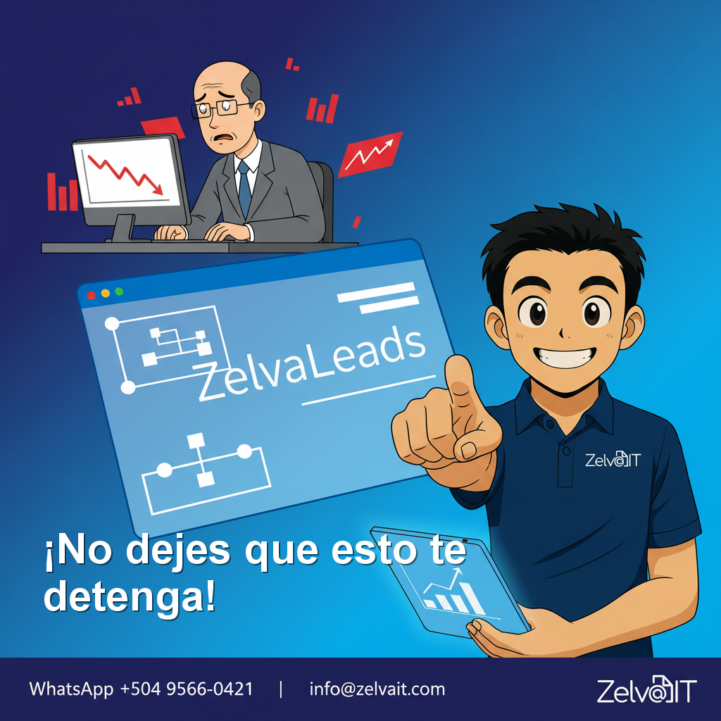 ¿Tus clientes se te escapan como pan caliente? Con ZelvaLeads ya no más