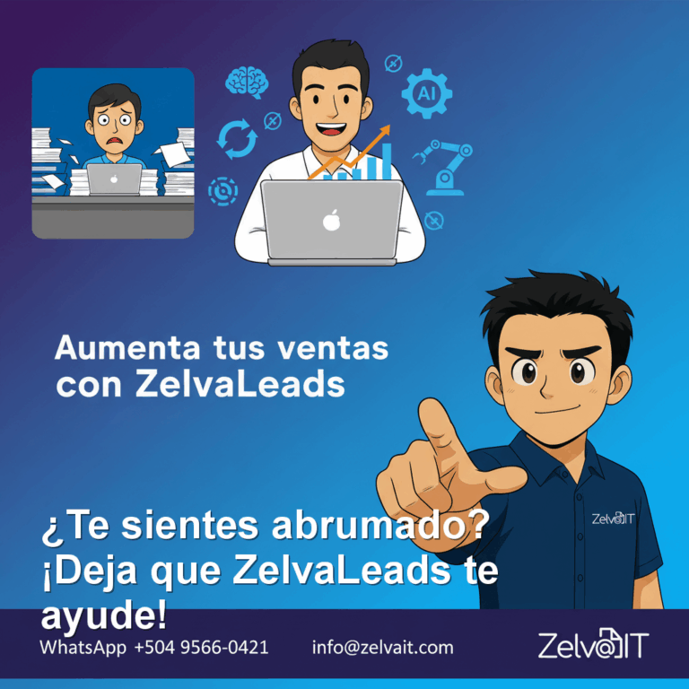 ¿Querés vender más sin volverte loco? Automatizá tu proceso con ZelvaLeads