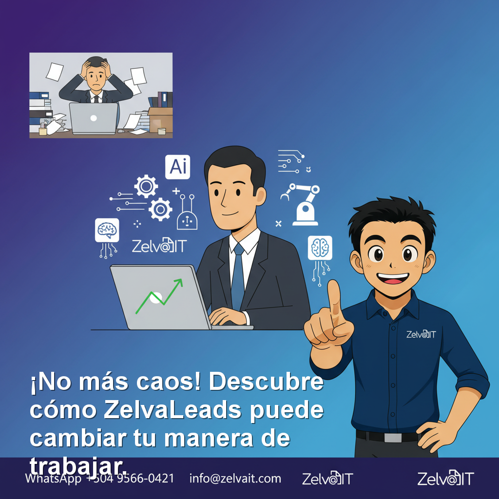 ¿Tu competencia te está sacando la delantera? Usá IA a tu favor con ZelvaLeads