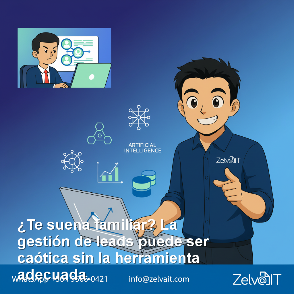 ¿Tus leads se están yendo como agua entre los dedos? Hora de usar ZelvaLeads