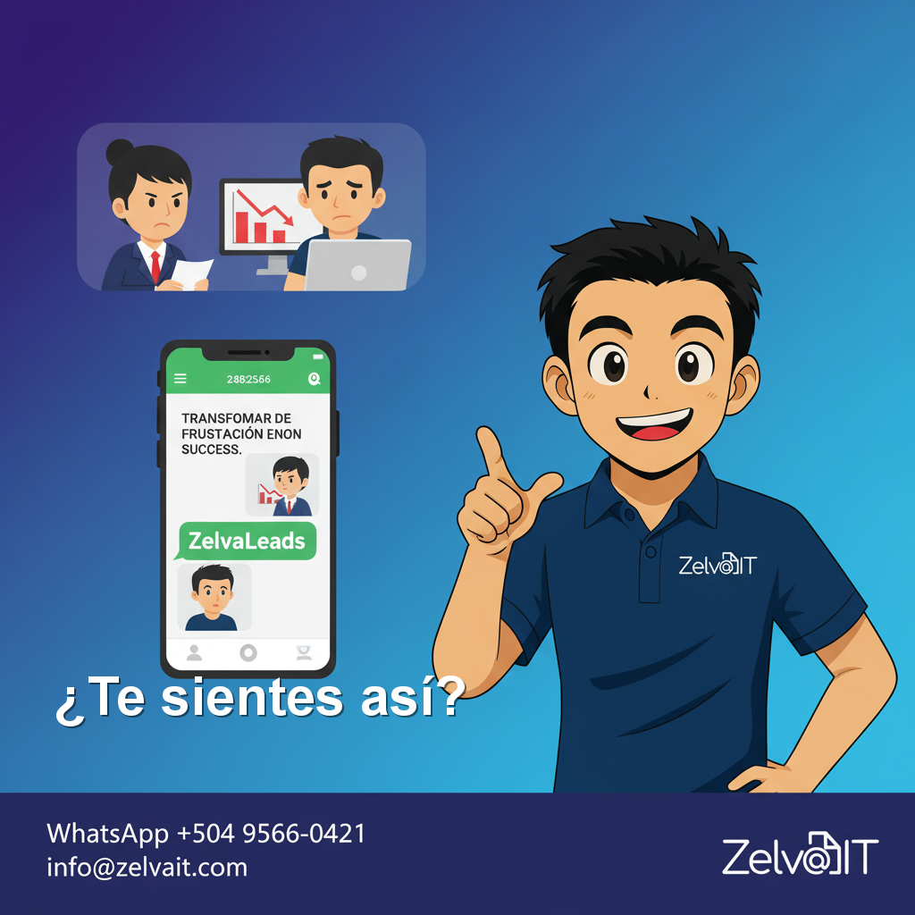 ¿Clientes perdidos? Convertí frustración en ventas con ZelvaLeads