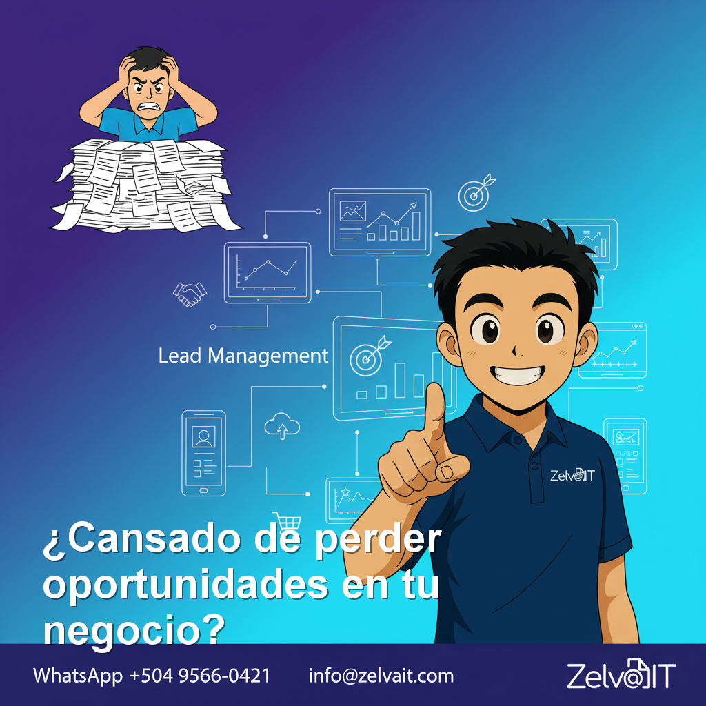 ¿Tus leads se están yendo a pata? Automatizá con ZelvaLeads y vendé más como los grandes