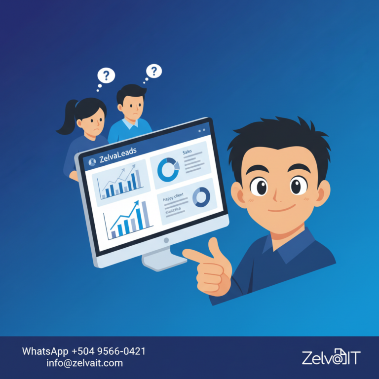 ZelvaLeads: El CRM que tus leads estaban pidiendo a gritos