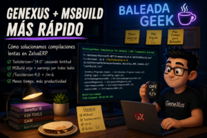 Optimizar Build lento en GeneXus GX18 con MSBuild y ToolsVersion